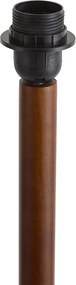 Candeeiro de Pé Japandi Madeira de Nogueira Sem Abajur 133cm - Mels