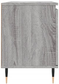 Móvel de TV 104x35x50 cm derivados de madeira cinzento sonoma