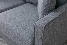 Sofá de Canto Eva – Cinza – 210x82x195 cm