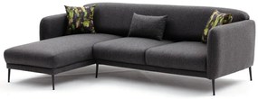Sofá-Cama de Canto Venus – Antracite – 265x80x163 cm