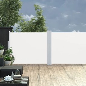 vidaXL Toldo lateral retrátil 170x1000 cm creme