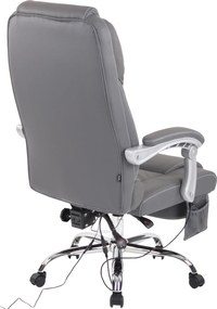 Cadeira de escritório Pacific com massagem Cinza