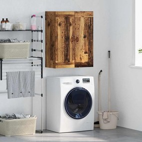 vidaXL Armário de parede Madeira Antiga 69,5 x 34 x 90 cm