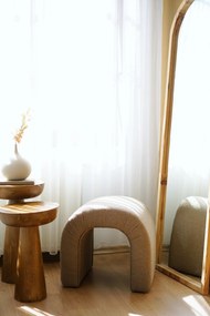 Pouffe Nu – Castanho – 51x45x46 cm