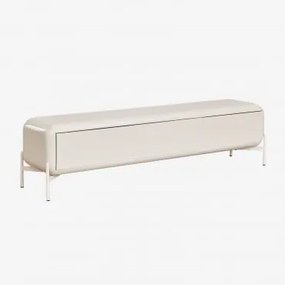 Móvel De Tv 180x40 Cm Em Mdf Alazne Tapioca Bege - Sklum