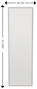 Espelho Tessa – Branco – 50x160x2,2 cm