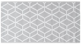 Tapete de exterior 80x150 cm ARAKIL PP cinzento