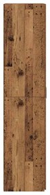 Highboard Madeira Velha 70x42.5x185 cm Madeira Recuperada