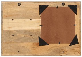 Espelho com prateleiras 80x8x55 cm vidro e mangueira maciça