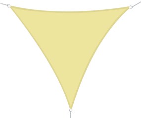 Outsunny Vela de Sombra Triangular 6x6x6 m Toldo Vela de Poliéster com