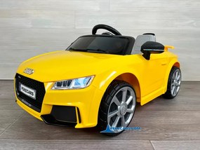 Carro elétrico para crianças AUDI TT RS 12V 2.4G Amarelo