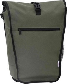 vidaXL Bolsa de Bicicleta Verde-azeitona 34 x 16 x 59 cm Poliéster