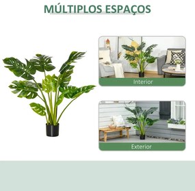 Planta Artificial Tropical Costela de Adão de 110cm