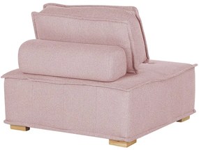 Conjunto de sofás modular para 4 pessoas em rosa TIBRO Beliani