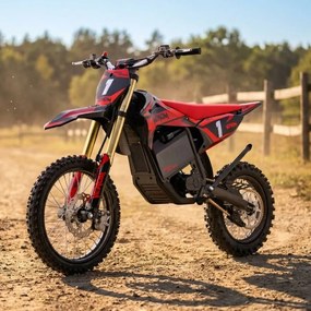 Mota cross para crianças Motocross  Motors Venom – 6500W 3 modos de condução Vermelha