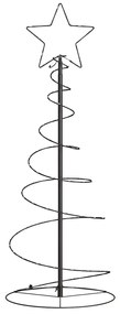 LED Árvore de Natal 80 LEDs Branco Quente 120 cm