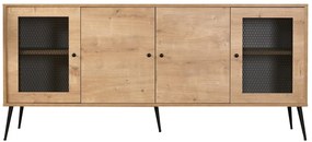 Console Wire – Oak – 180 cm x 81 cm x 41 cm