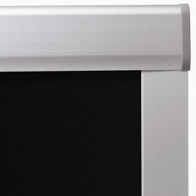 Persiana de enrolar opaca preto MK04