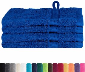 Panos de prato 4 pcs Azul 15 x 21 cm Algodão