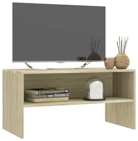 Móvel de TV 80x40x40 cm derivados de madeira carvalho sonoma
