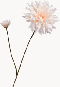 Flores artificiais artesanais Dahlia, conjunto de 2