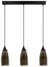 Chandelier Smoked – Fume – 63 x 63 cm