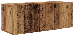 Conjunto de móvel de TV 8 pcs Madeira antiga 100 x 30 x 30 cm