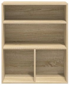 Estante cor carvalho 60x30x71,5 cm derivados de madeira