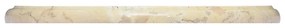 Tampo de mesa Ø40x2,5 cm mármore cor creme