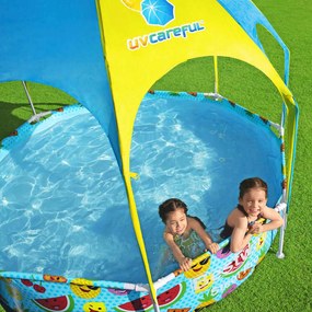 Piscina acima do solo infantil Steel Pro UV Careful 244x51 cm