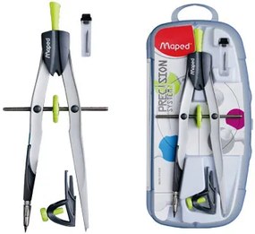 Compasso Maped com Adaptador e Estojo de Mina de 2 mm