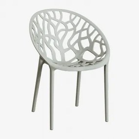 Stackable Garden Chair In Polypropylene Ores Verde Cáqui - Sklum