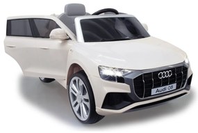 Carro elétrico infantil bateria 12V Audi Q8 Branco