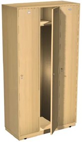 Cacifos Madeira Triplo 3 Cacifos 1850x1000x440mm