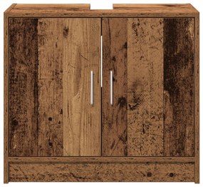 Gabinete de Pia Madeira Velha 63x29x55 cm Madeira Maciça
