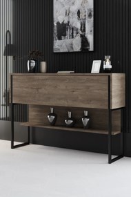 Cómoda Luxe – Preto Noz – 120x80x30 cm