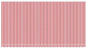 Tecido de substituição p/ toldo 6x3 m riscas vermelho/branco