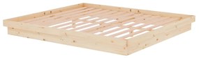 Estrutura de cama super king 180x200 cm madeira maciça