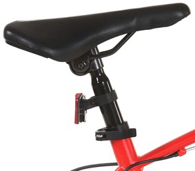 Bicicleta de montanha 21 velocidades roda 29" 53 cm vermelho