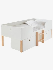 Agora -15%: Cama alta Montessori, Ursa Maior branco claro liso