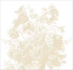 Papel de parede Frans Uyterlinde - Engraved Flowers