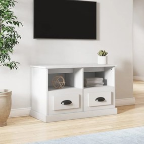 Móvel de TV 80x35x50 cm derivados de madeira branco