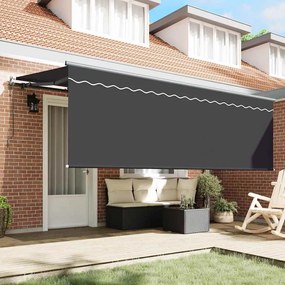 Toldo Retrátil Antracite Cinzento