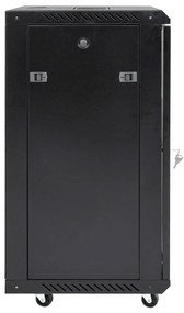Armário bastidor 15U 19" IP20 60x45x86 cm preto