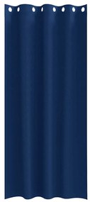 Cortinas com cortinas 2 pcs Azul escuro 260 x 140 cm Poliéster