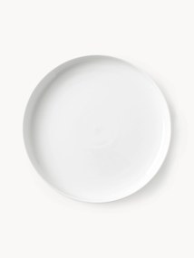 Pratos de pequeno-almoço em porcelana Nessa, conjunto de 4