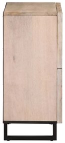Aparador 60x34x75 cm madeira de mangueira maciça