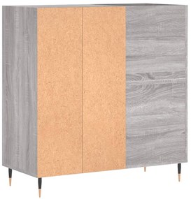 Armário p/ discos 84,5x38x89 cm derivados madeira cinza sonoma