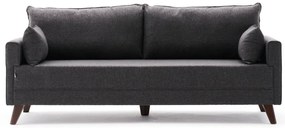 Sofá de 3 Lugares Bella – Antracite – 208x85x81 cm