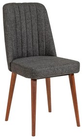 Conjunto de Mesa de Jantar Extensível e Cadeiras Vina – Nogueira e Ant